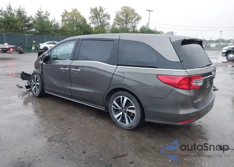 2018 Honda Odyssey Elite from USA, damaged, VIN 5FNRL6H94JB054974